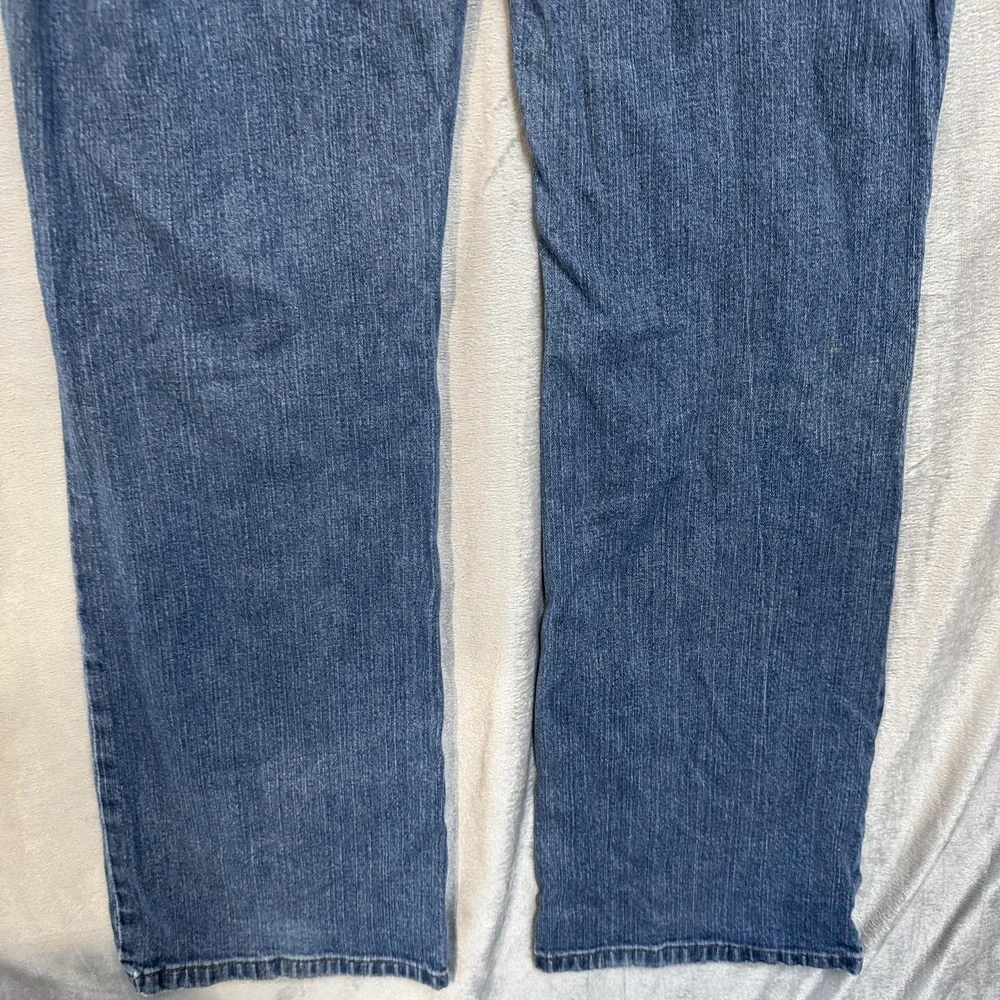 Lauren Jeans Co‎ Ralph Lauren Jeans Womens 8 Blue Straight Leg Stretch Denim